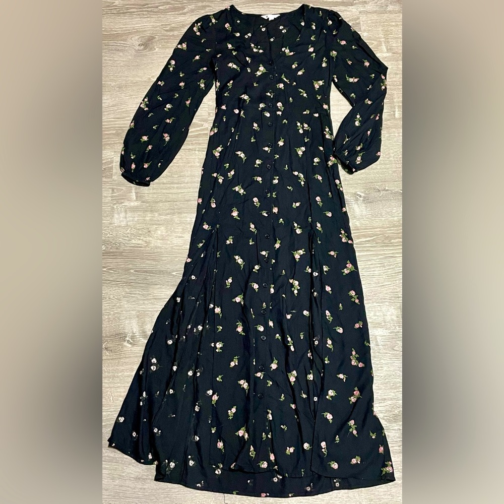 (Final Price) Miss Selfridge Floral Maxi Dress Size 4